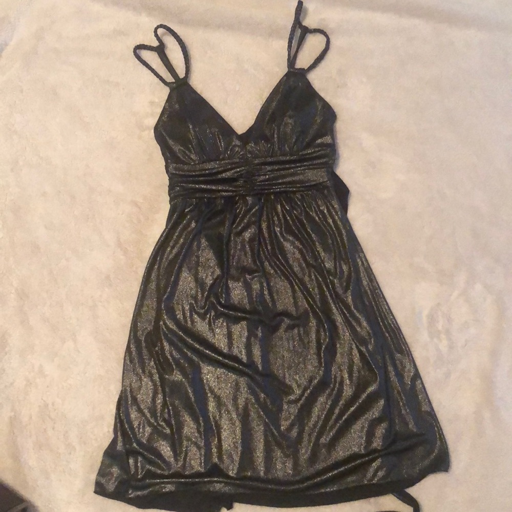 Jodi Kristopher spaghetti strap dress